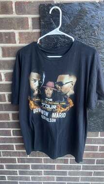 The Millennium Tour Turned Up! Black Short Sleeve T-Shirt 2019 - Size M